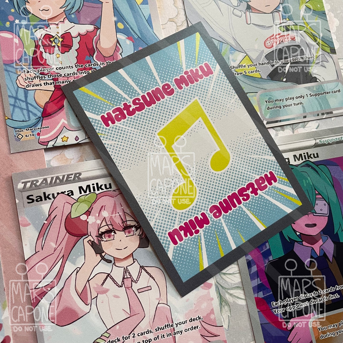 Miku Trainer Card Gacha