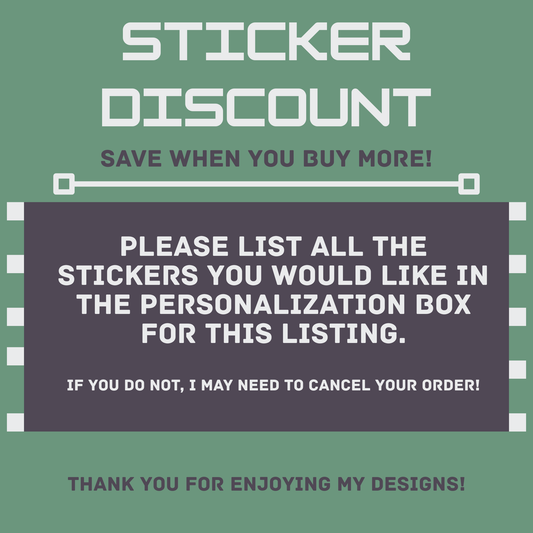 Sticker Discount