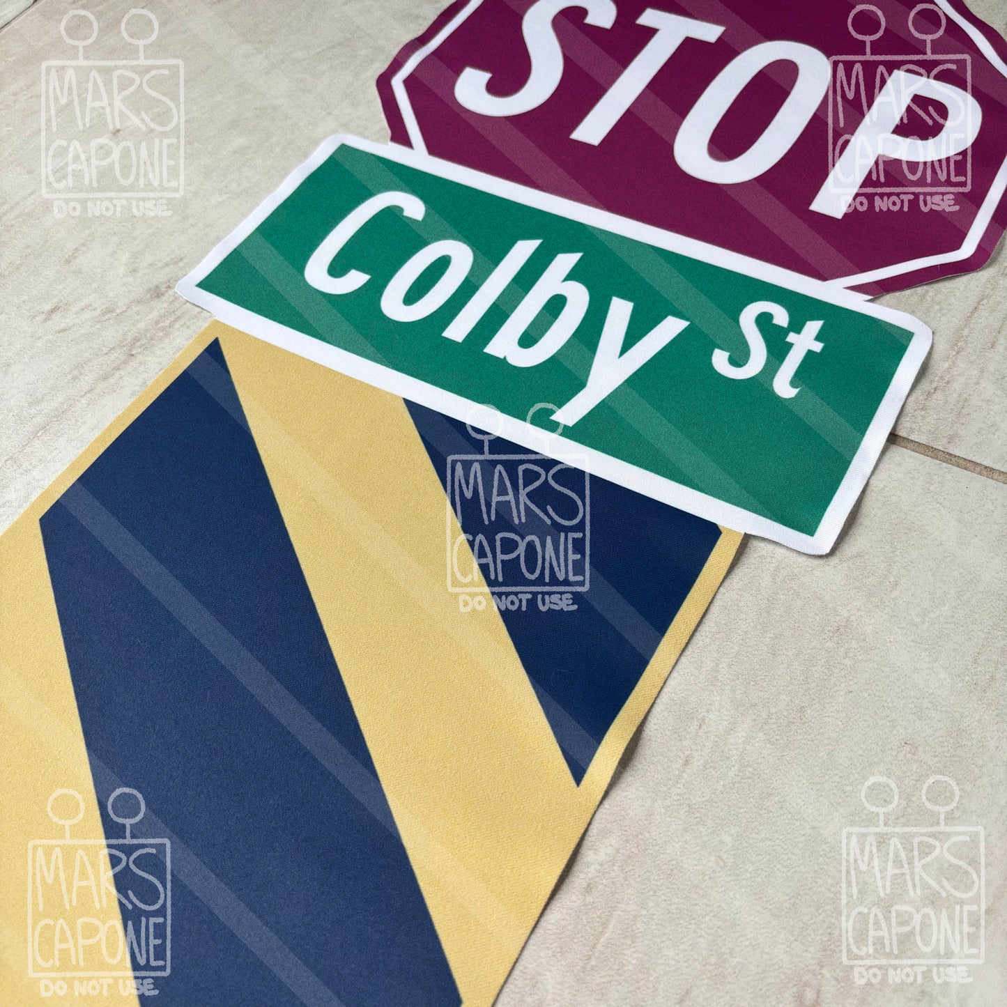 Road Signs Pin Banner