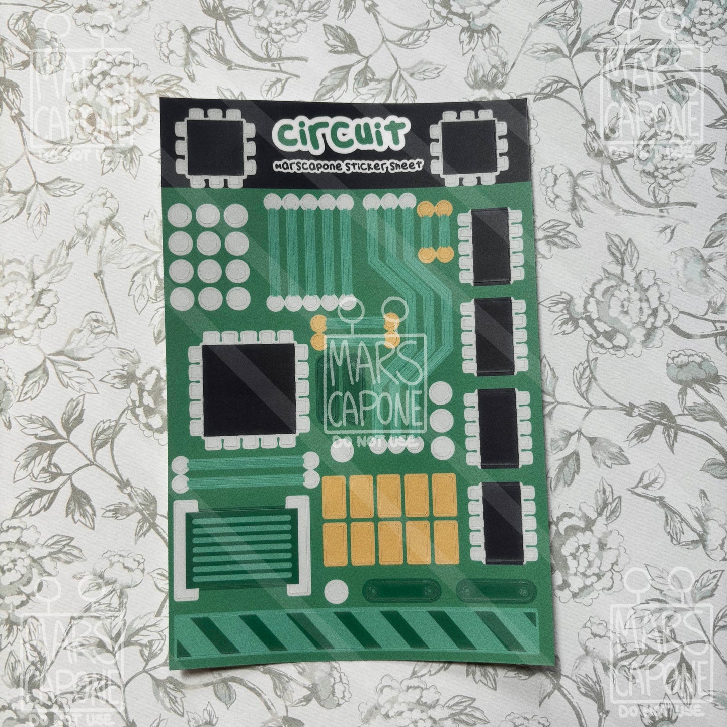 Circuit Sticker Sheet