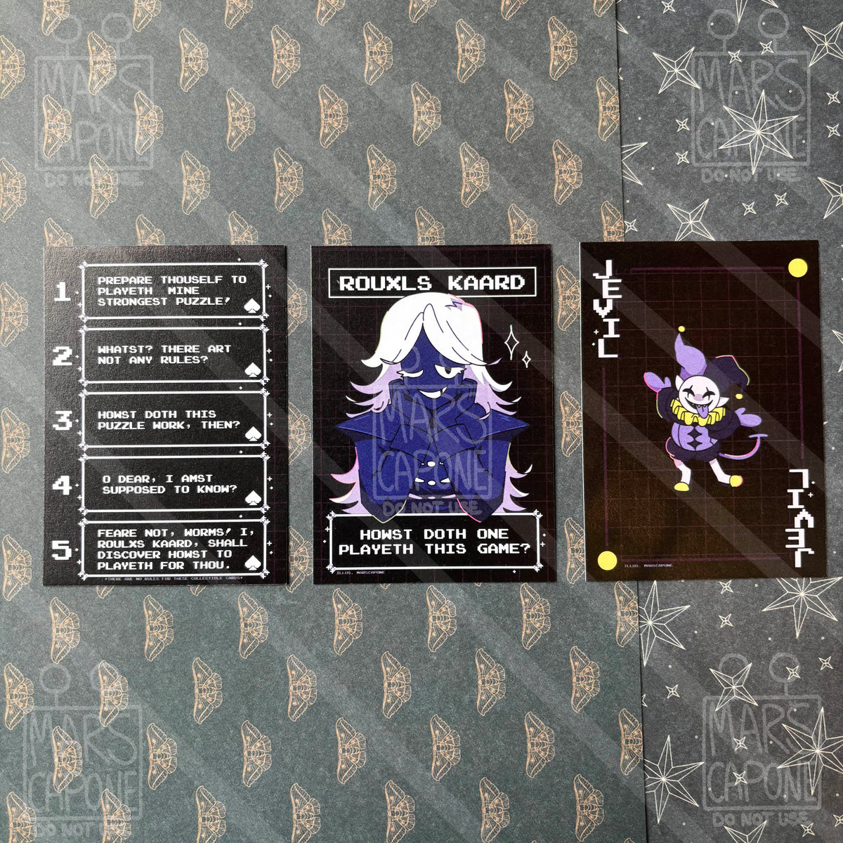 Deltarune Trainer Card Expansion Pack