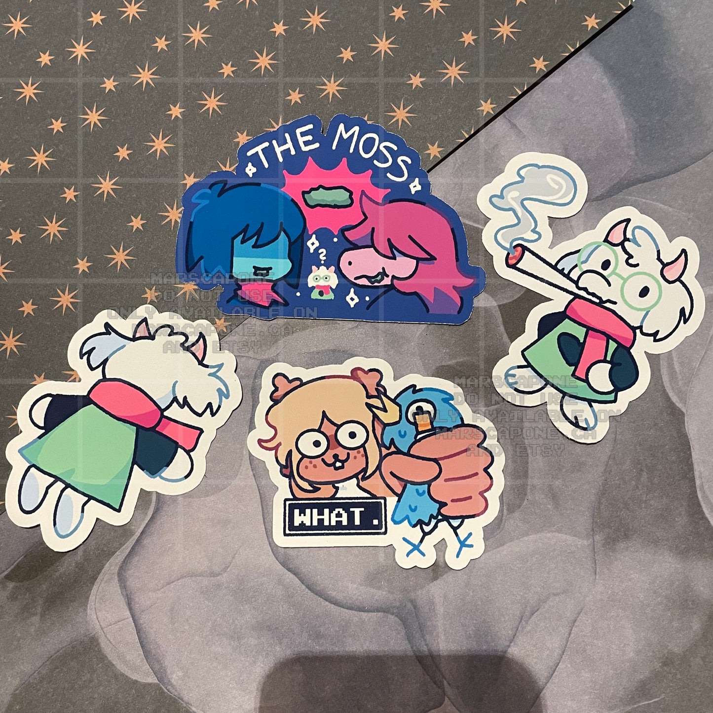 Deltarune Sticker Sheet