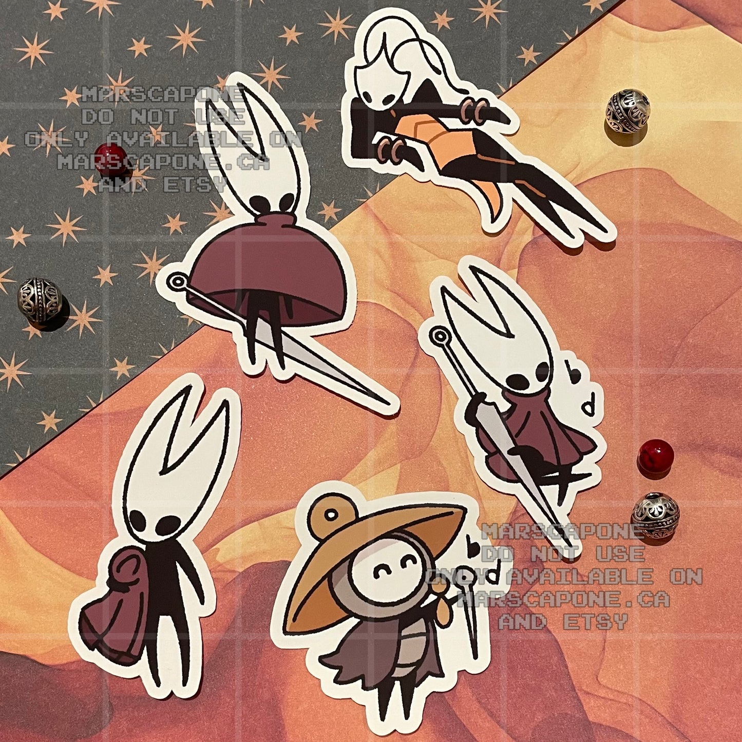 Silksong Sticker Sheet
