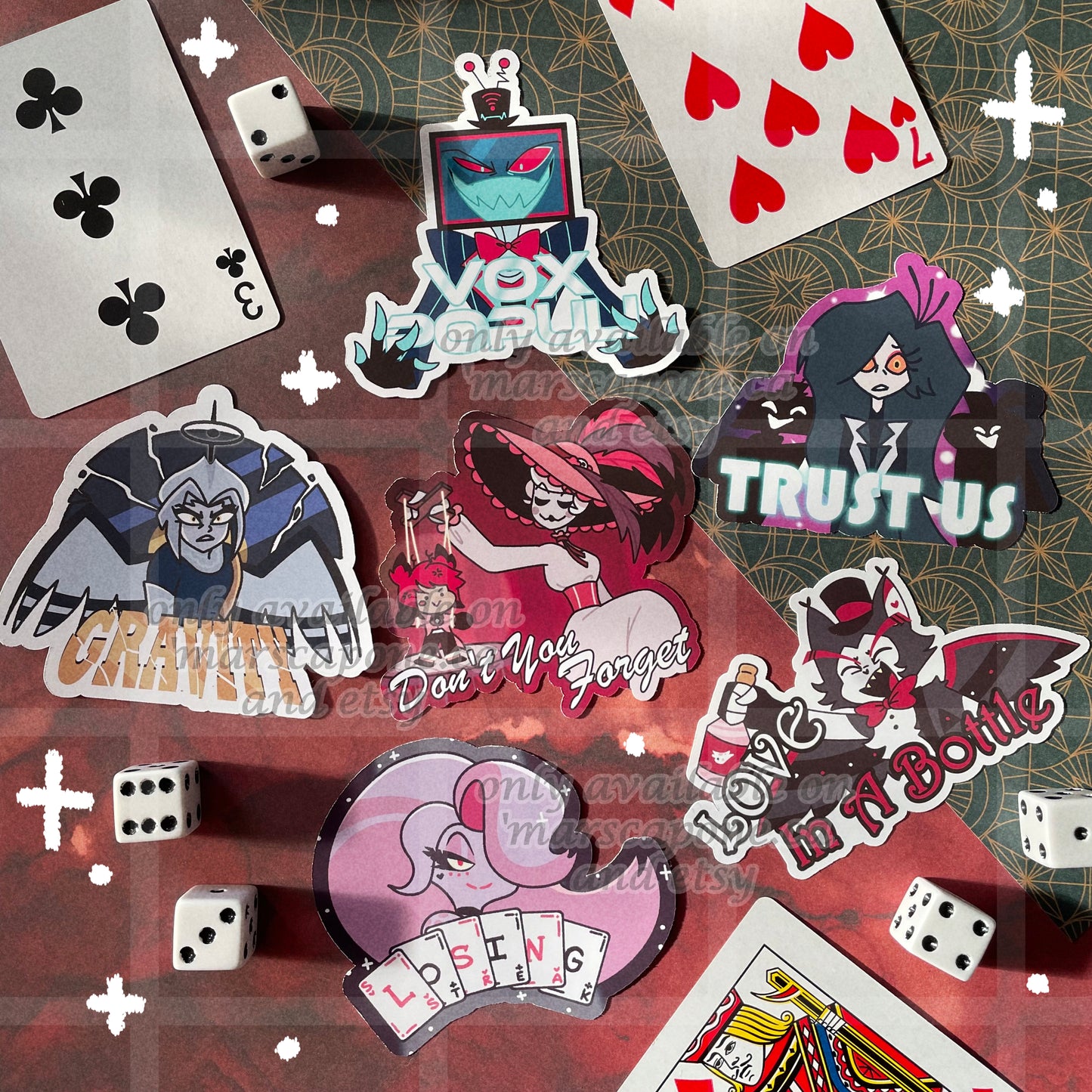 Hazbin S2 Stickers