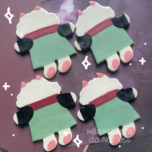 Flat Ralsei Coasters