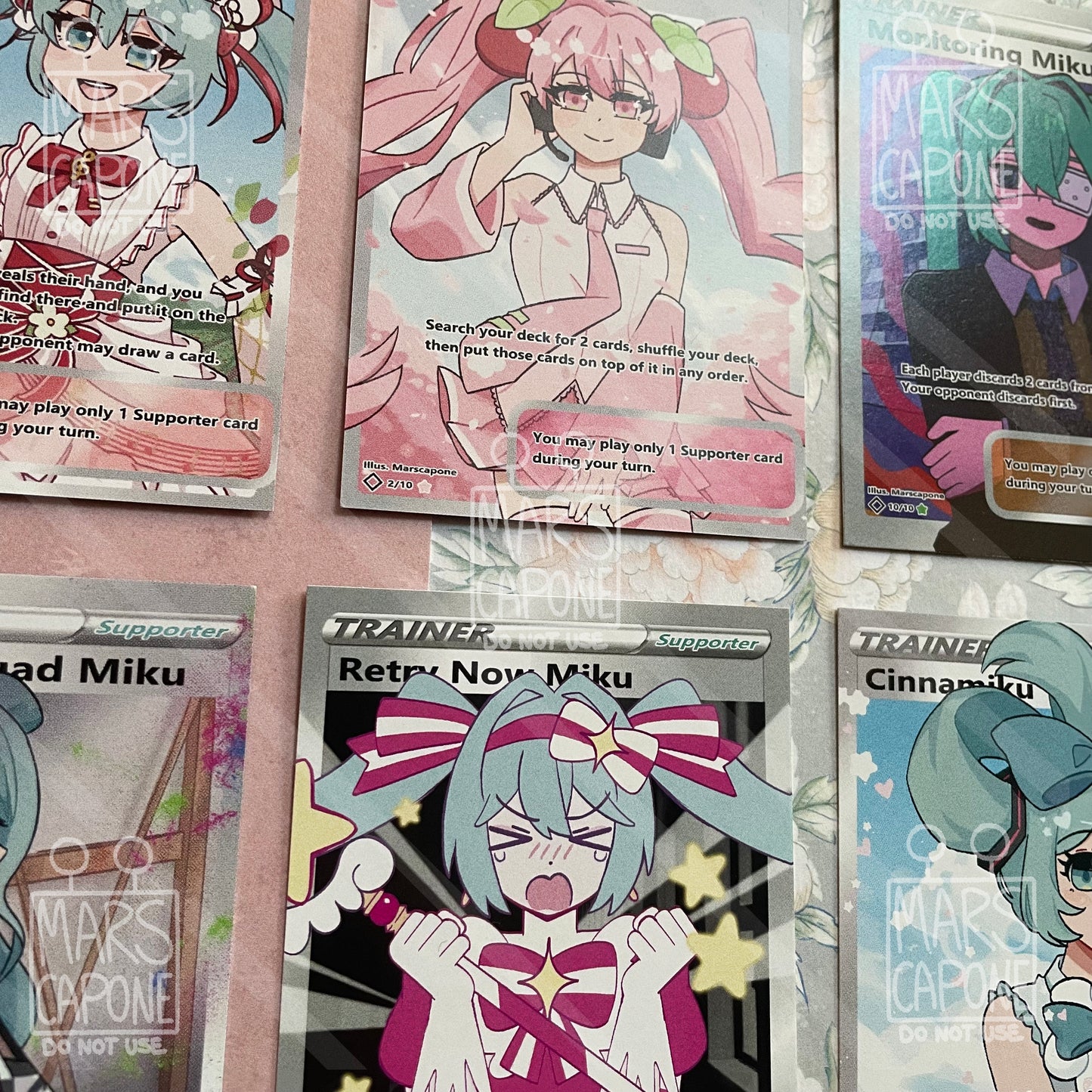 Miku Trainer Card Gacha