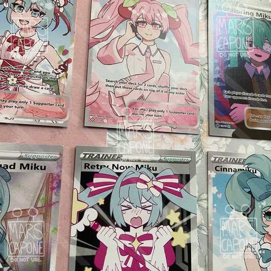 Miku Trainer Card Gacha