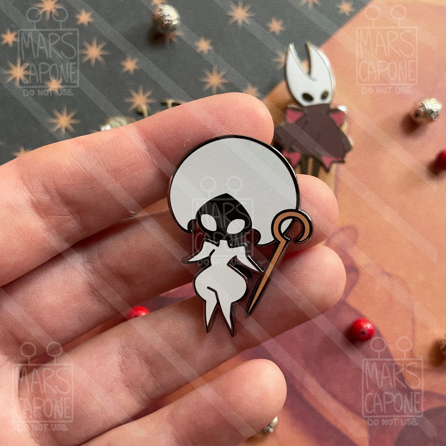Silksong Enamel Pins v2