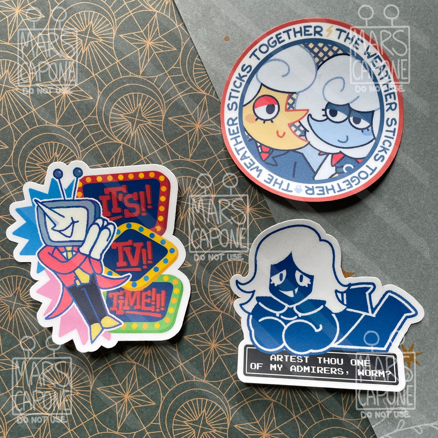 Darkner Deltarune Stickers