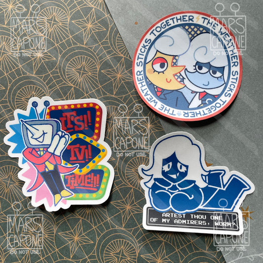 Darkner Deltarune Stickers