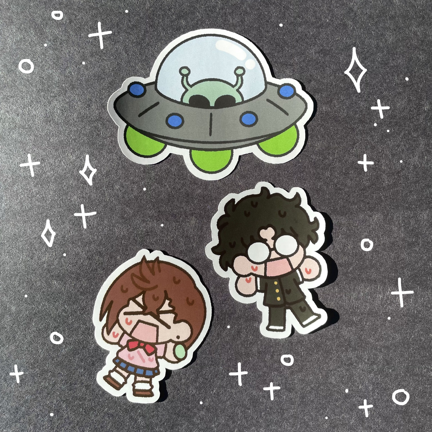 Dandadan Abduction Stickers