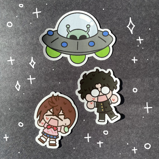 Dandadan Abduction Stickers