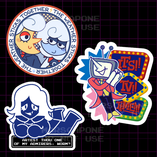 Darkner Deltarune Stickers