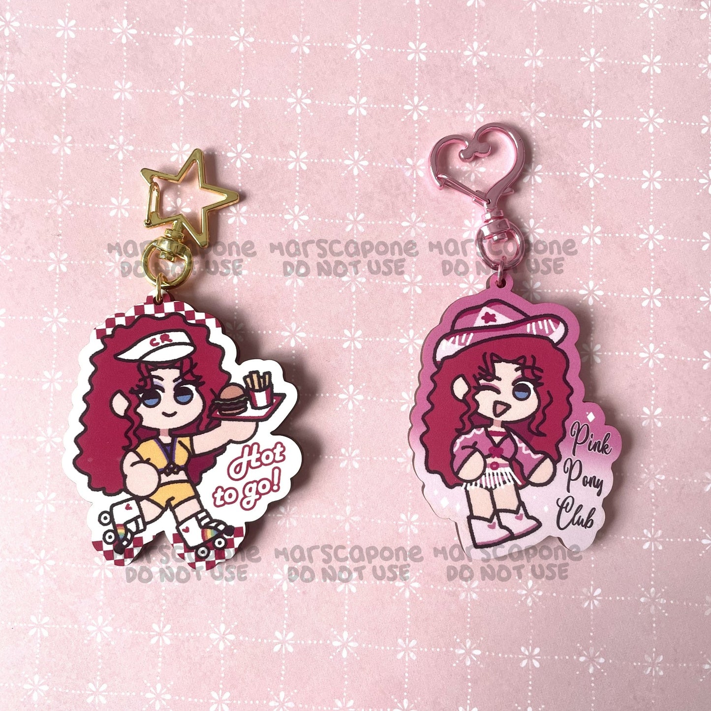 Roan Wooden Keychains