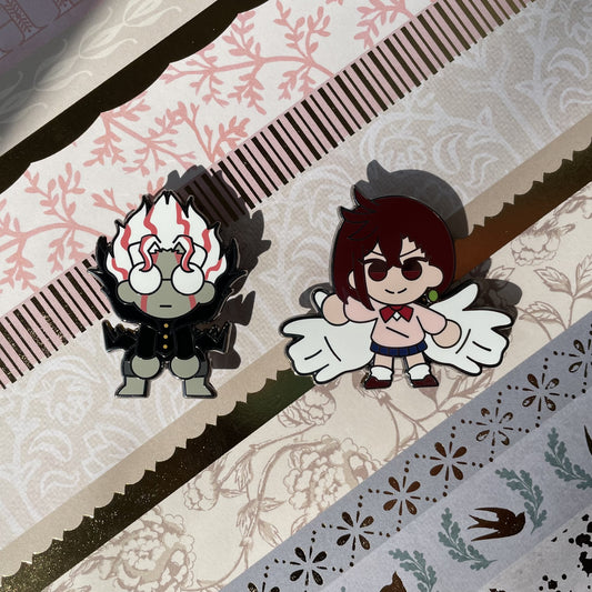 Dandadan Enamel Pins