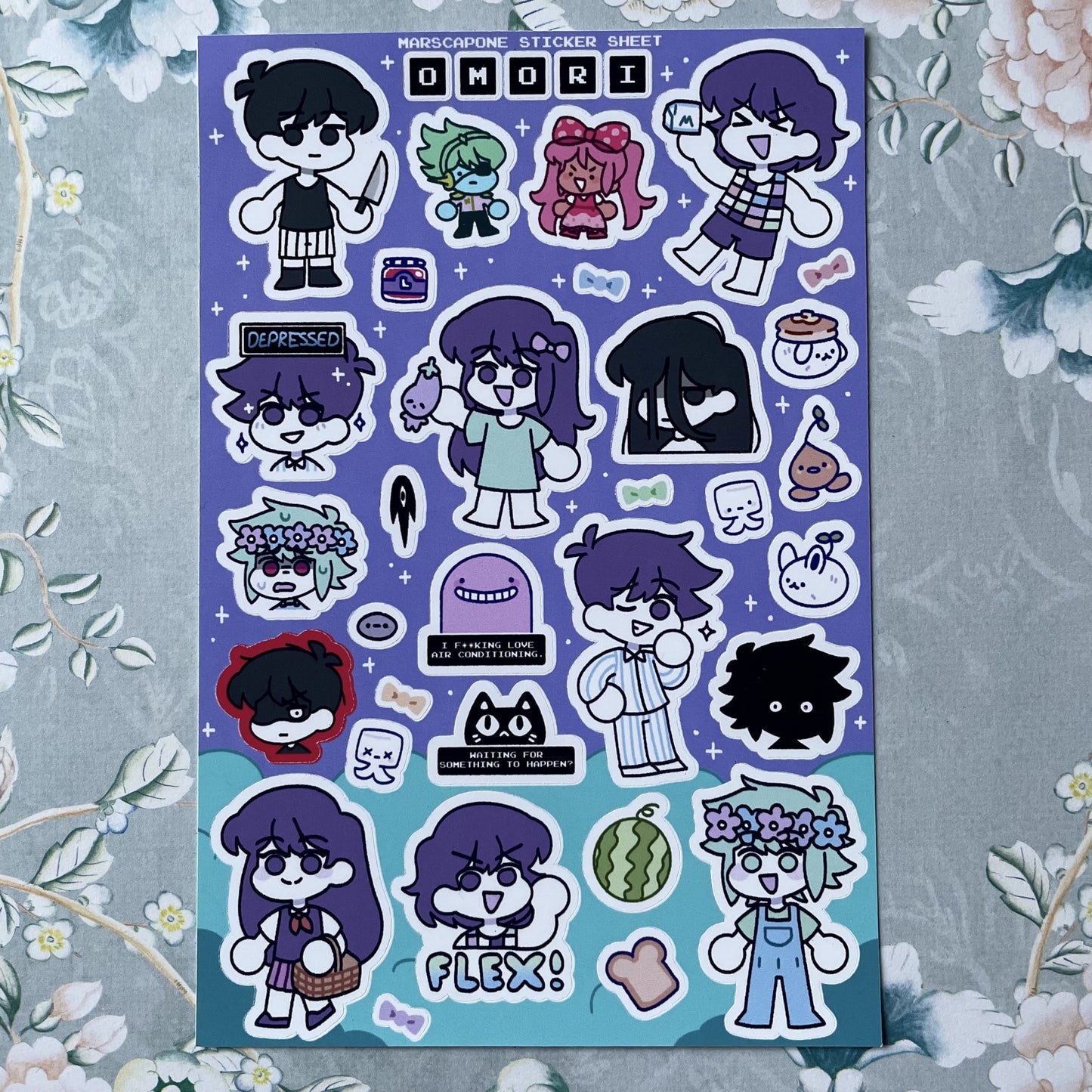 NEW Omori Sticker Sheets