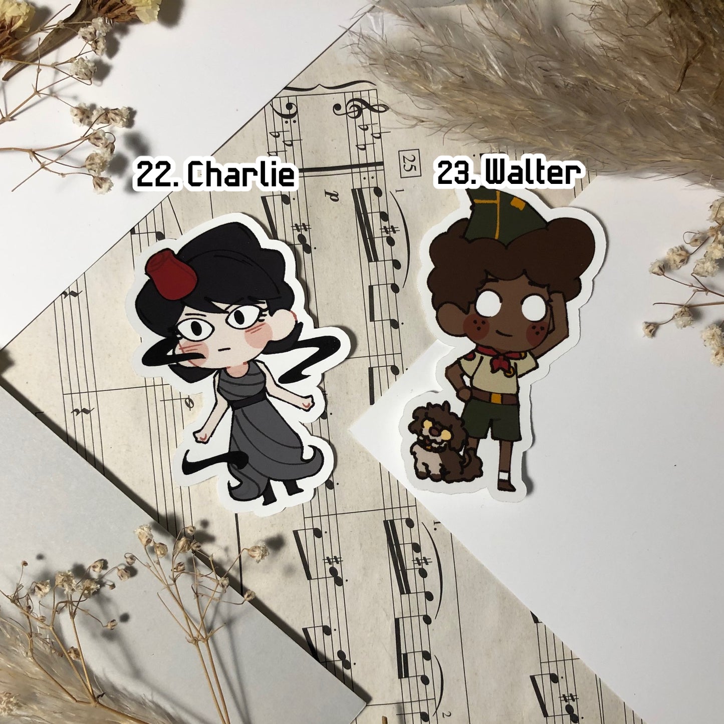 Don't Starve Mains Stickers
