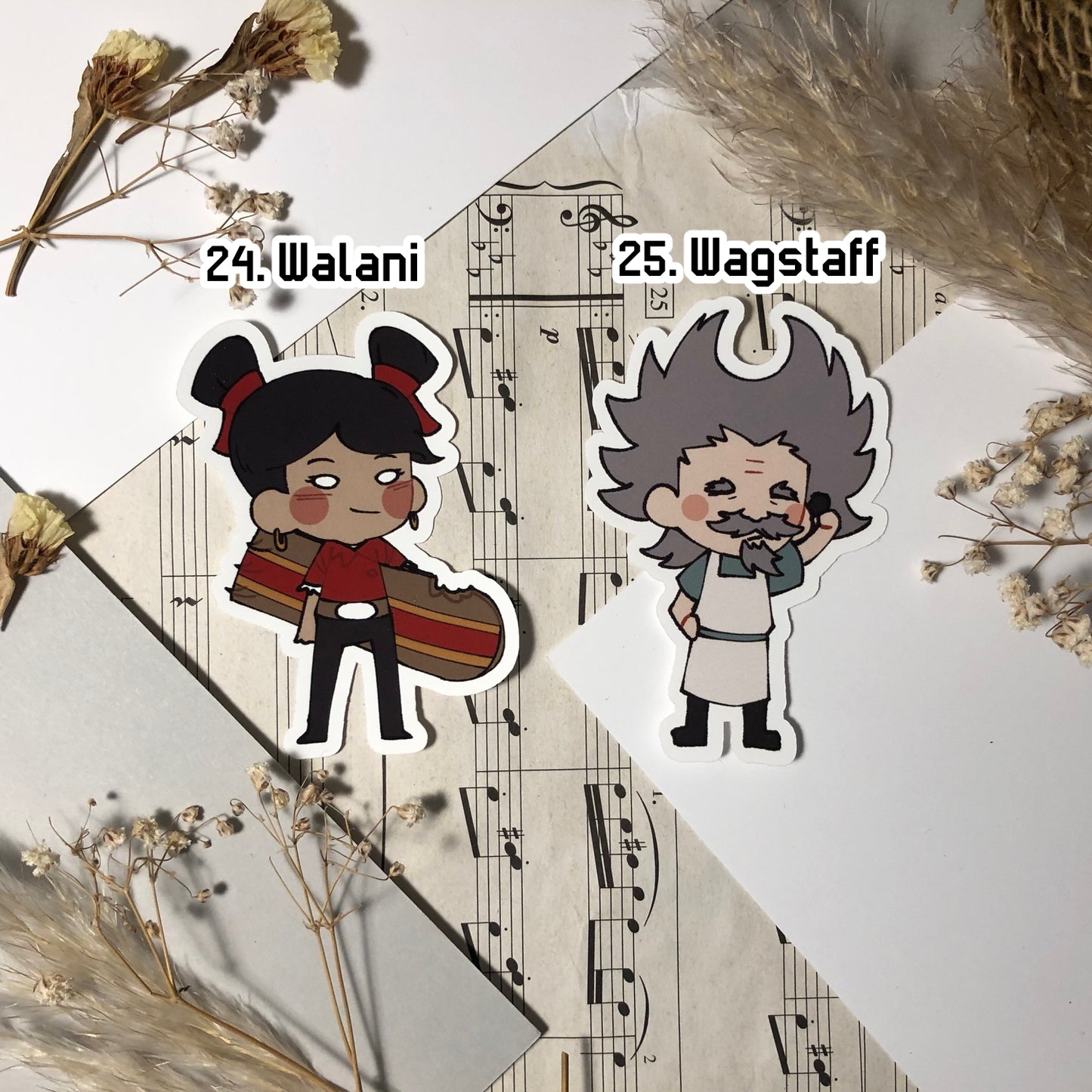 Don't Starve Mains Stickers