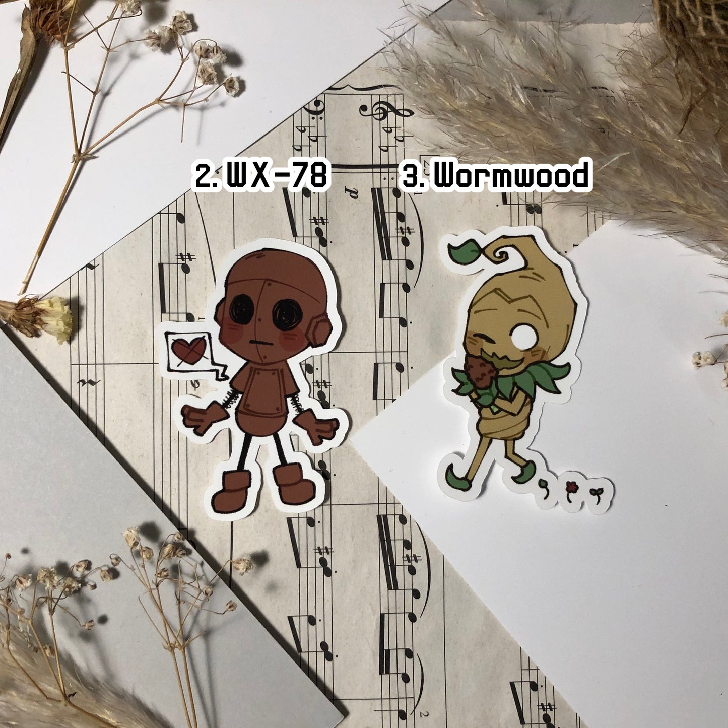 Don't Starve Mains Stickers