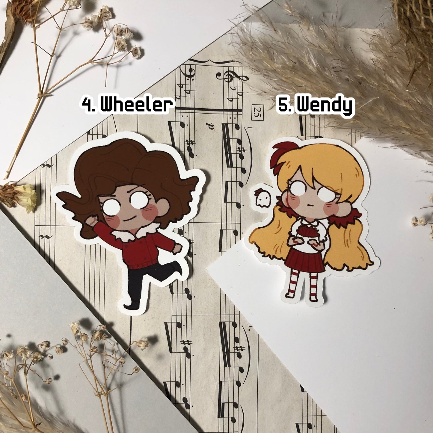 Don't Starve Mains Stickers