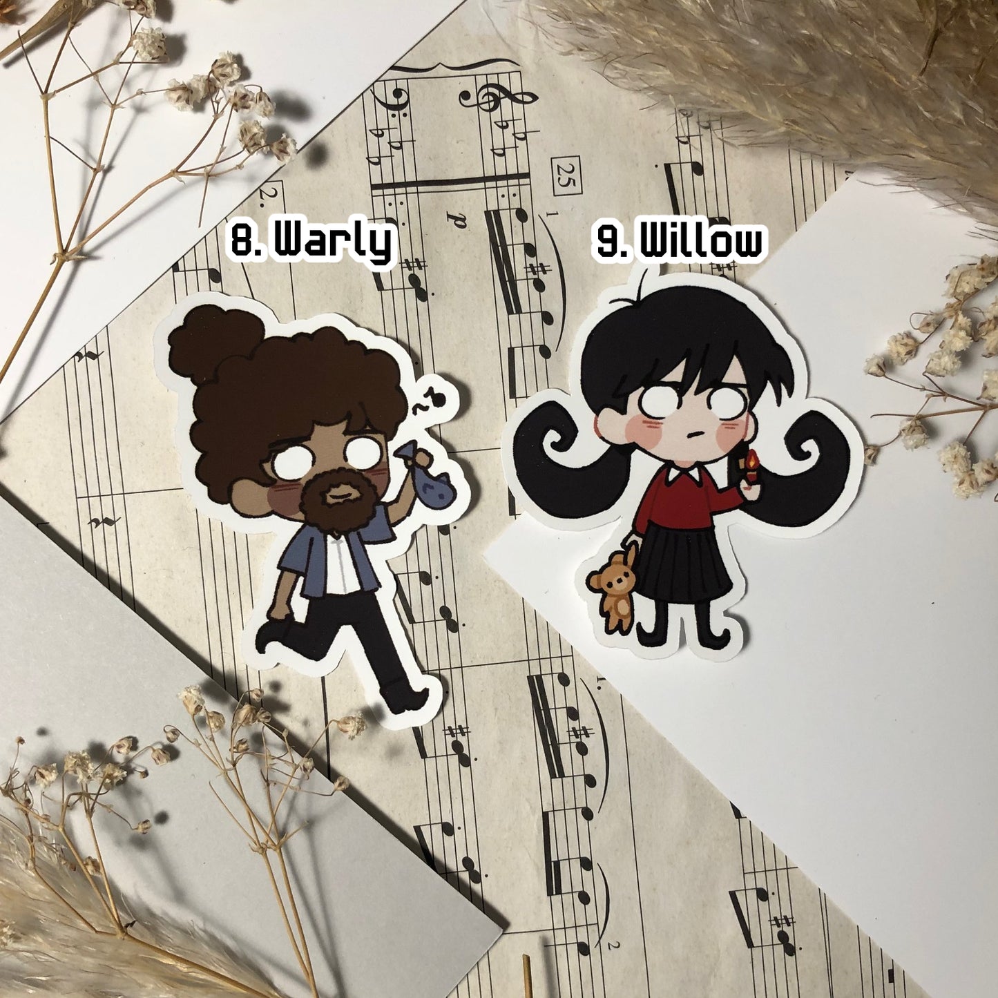 Don't Starve Mains Stickers