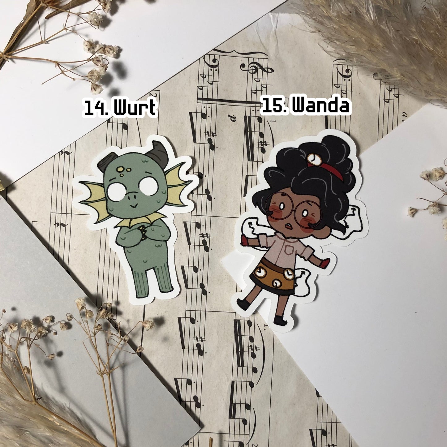 Don't Starve Mains Stickers