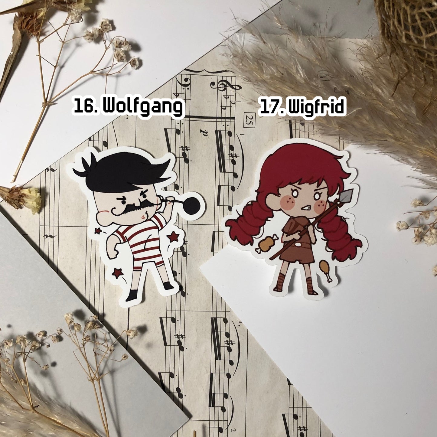 Don't Starve Mains Stickers